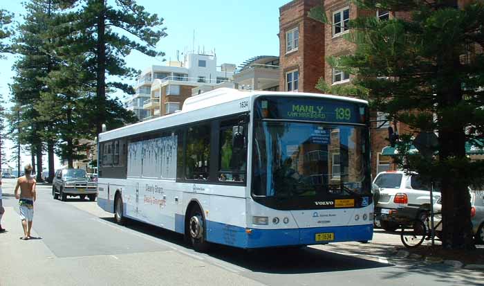 Sydney Buses Volvo B12BLE Volgren CR228L 1634